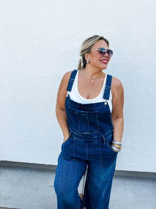 SCOUT CROP WIDELEG  OVERALLS