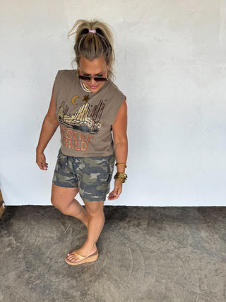 HAVEN CAMO SHORTS