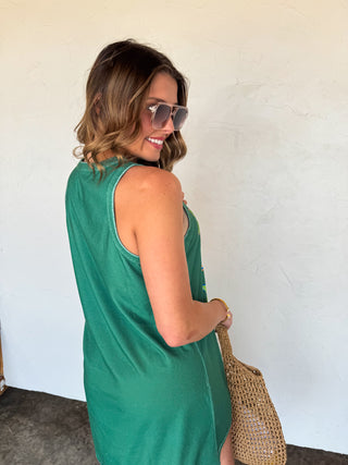 TROPIC LIKE IT’S HOT TERRY DRESS