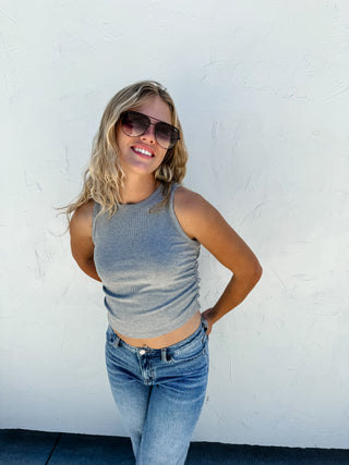 TAYLOR RIBBED TANK