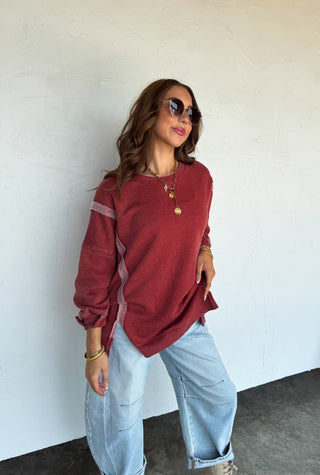 FALL COLORS CLASSIC CREW PULLOVER