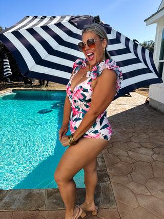 RIVIERA ROMANCE SWIM SET