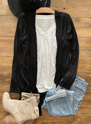 SIERRA RIBBED CARDIGANS