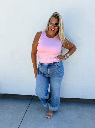 JORDAN WIDE CUFF JEANS