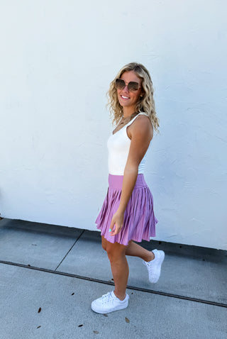 IVY LEAGUE TENNIS SKORT