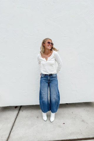 PREORDER- BEX BARREL JEANS
