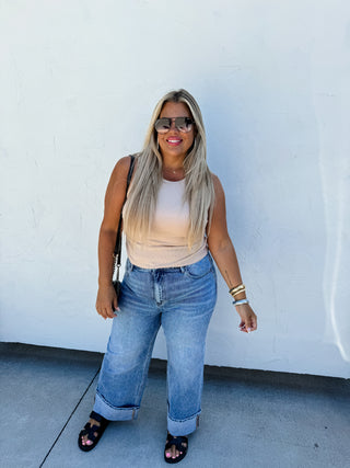 JORDAN WIDE CUFF JEANS