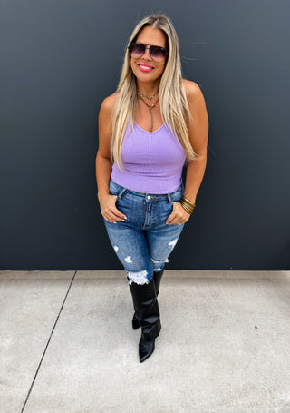 HANNAH RIBBED TANK