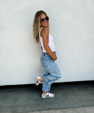 PREORDER- CLOVER FRONT POCKET JEANS