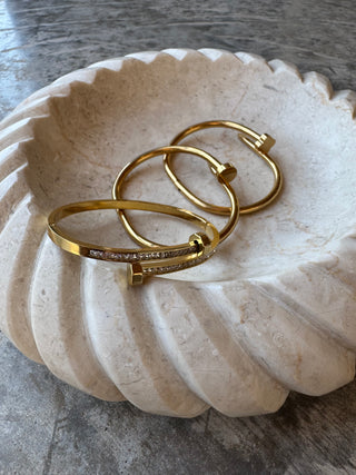 NAILHEAD BANGLES