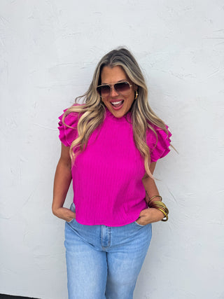 CINDI FLIRTY SPRING TOP