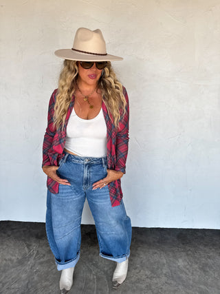 PREORDER- PLAID LOLA CARDIGANS