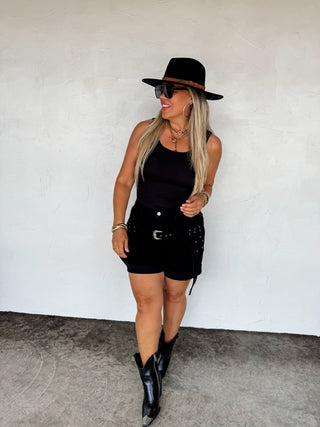 FESTIVAL NIGHTS BUCKLE SHORTS
