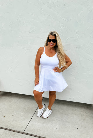 SWING OF THINGS SKORT DRESS