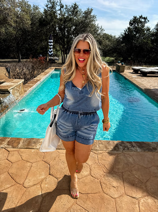 DRIFT AWAY DENIM SHORTS