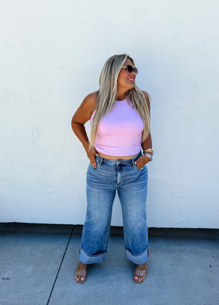 JORDAN WIDE CUFF JEANS
