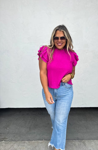 CINDI FLIRTY SPRING TOP