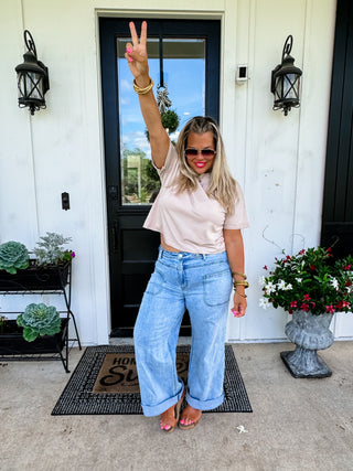 PREORDER- CLOVER FRONT POCKET JEANS