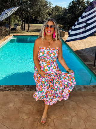 4TH CUT- AMALFI BLOOMS SWIM SET