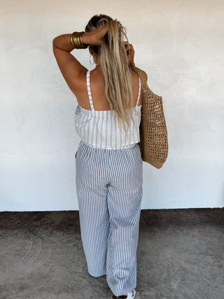 SEERSUCKER PANT SET