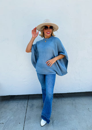 MEG PULLOVER PONCHO