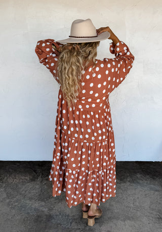 KORA POLKA DOT DRESS