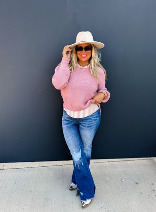 MARA SWEATER KNIT TOP