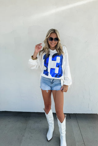 LUCKY NUMBER 13 SWEATSHIRT