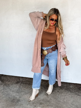 DESI SWEATSHIRT CARDIGAN