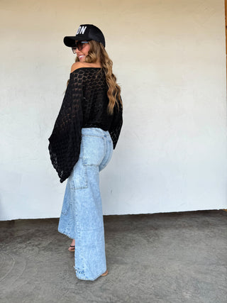FREE SPIRIT BELL SLEEVE TOP