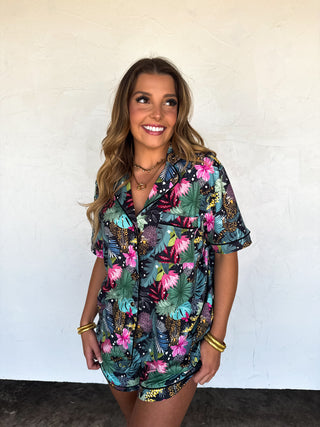 WILD BLOOMS PJ SET