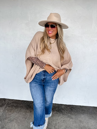 PREORDER- FALL MEG PULLOVER PONCHO