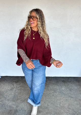 PREORDER- FALL MEG PULLOVER PONCHO