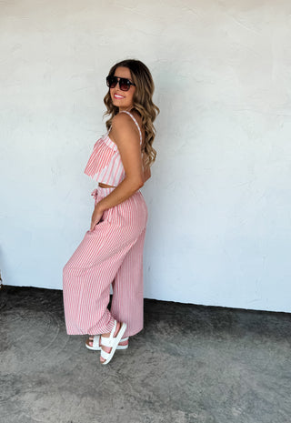 SEERSUCKER PANT SET