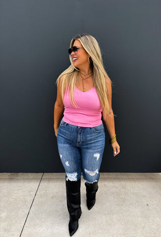 HANNAH RIBBED TANK