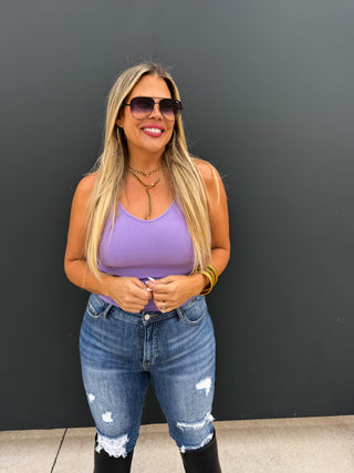 HANNAH RIBBED TANK
