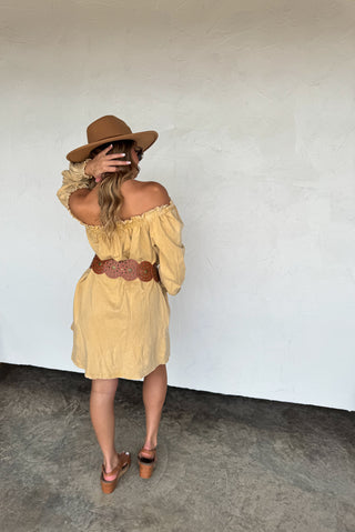 SUZIE WASHED POCKET DRESS