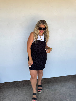 SUNSHINE & DAISIES OVERALL DRESS