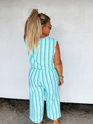 CALABASAS CROP PANT SET