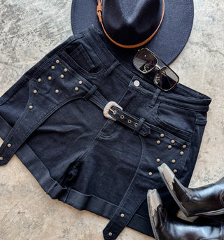 FESTIVAL NIGHTS BUCKLE SHORTS