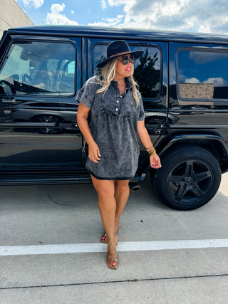 LAST DANCE DENIM DRESS