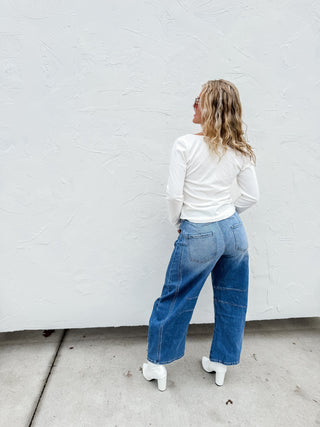 PREORDER- BEX BARREL JEANS