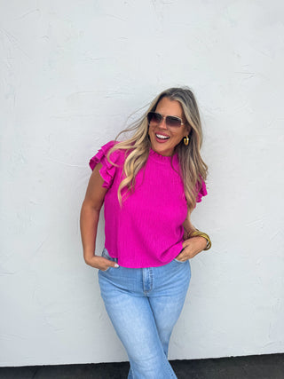 CINDI FLIRTY SPRING TOP