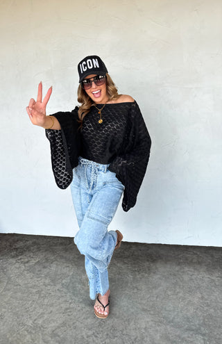 FREE SPIRIT BELL SLEEVE TOP