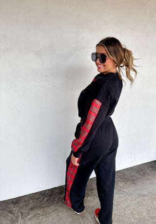 PREORDER- MERRY PLAID PANT SET