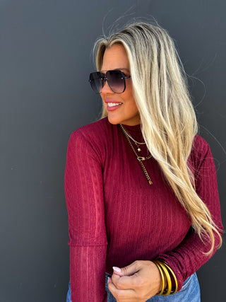 PORSHA LACE TOP