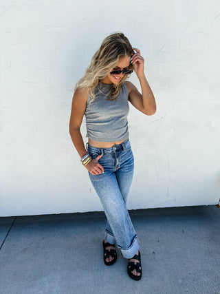 JORDAN WIDE CUFF JEANS