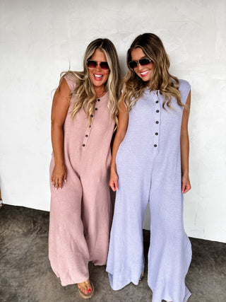 BUCKETLIST KNIT JUMPSUIT