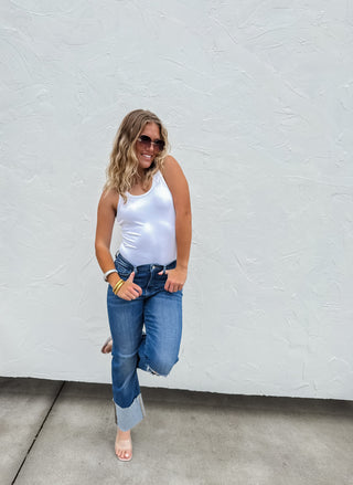 BROOKS WIDE CUFF JEANS