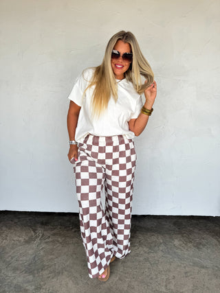 DRIFT AWAY WIDE LEG JOGGERS